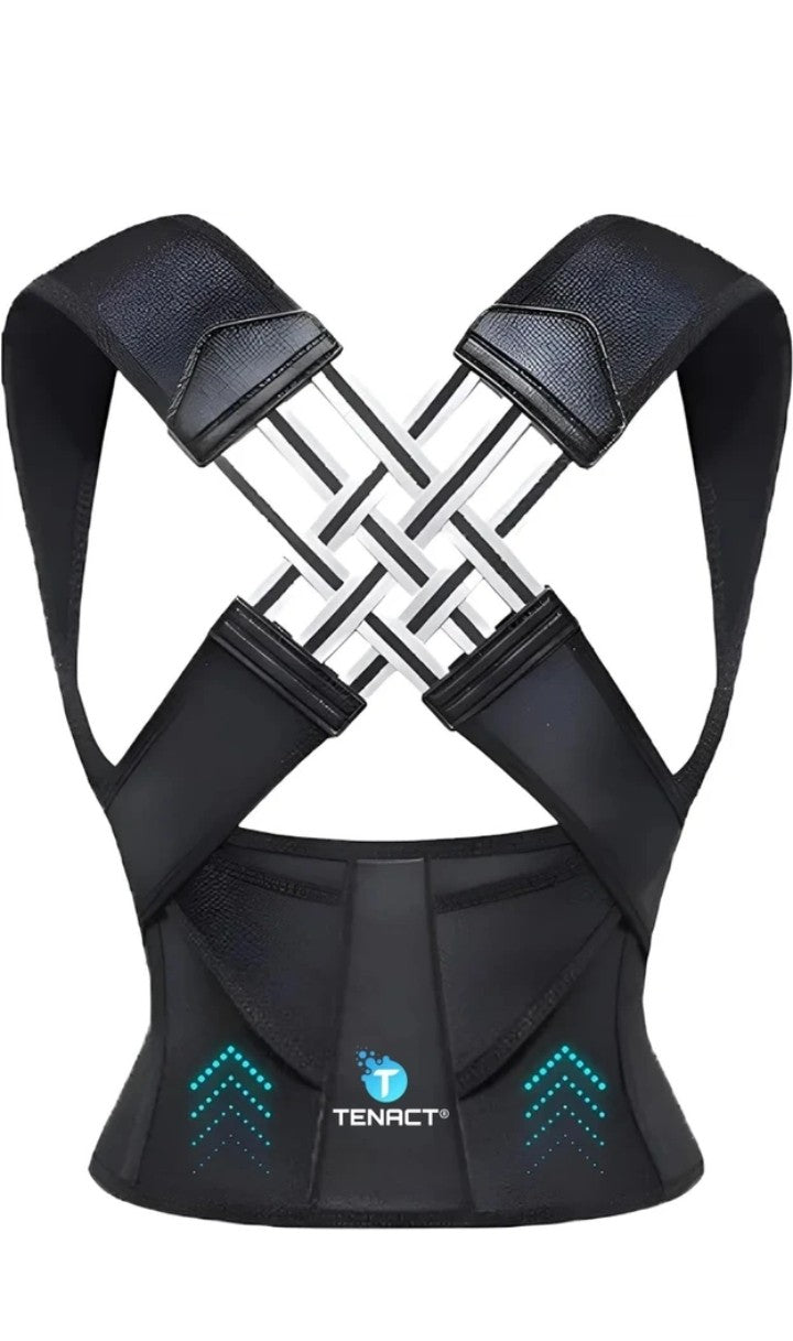 "Adjustable Back Posture Corrector Belt | Slouching Relief | WFH-Friendly Pain Support for Men & Women"